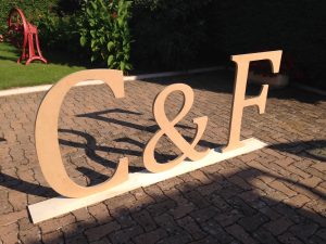 Lettres initiales mariage