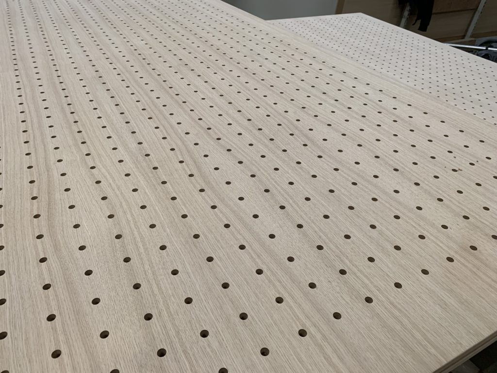Panneaux acoustiques perforés USINAGE 37