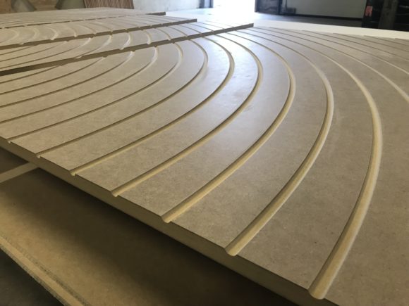 panneau sculpté MDF