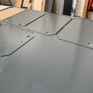 Pièces PVC rigide gris