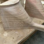 Usinage 5 axes moule bois CP bouleau